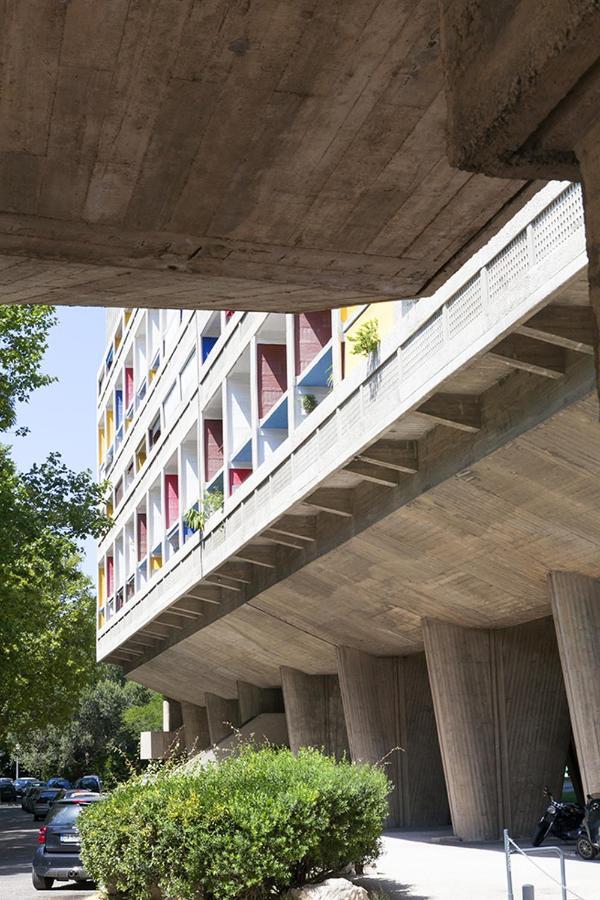 Cite Radieuse - Le Corbusier Марсилия Екстериор снимка